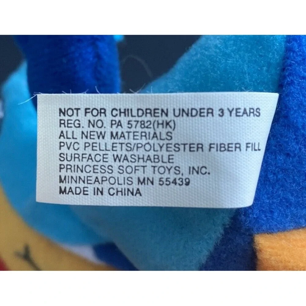 Kellogg's Cereal Bird Toucan Plushy Rainbow Beak 10in Stuffed Bird Vintage